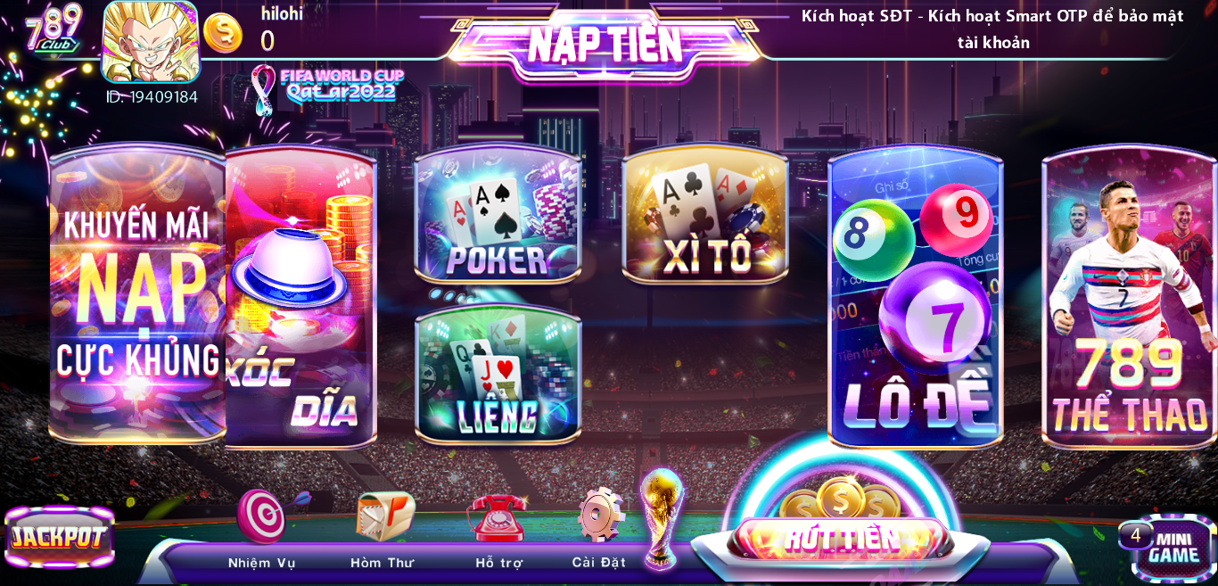 phom 1 Hệ thống game bai cực khủng tại cổng game 789club